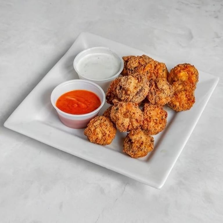 Fried Mushrooms at Our Sports Bar