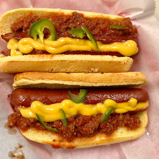 Gleezy Hotdogs.
