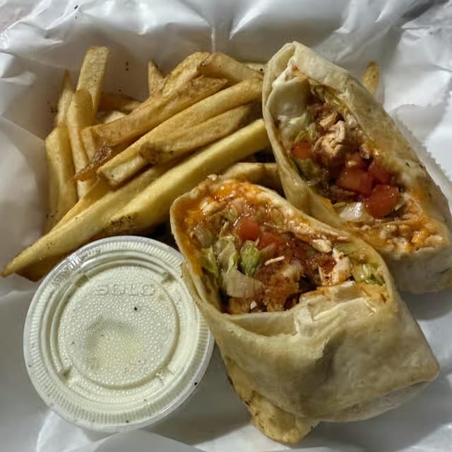 Buffalo Chicken Wrap.